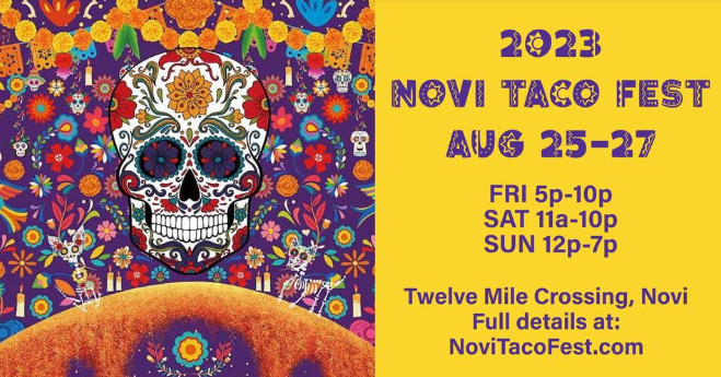 Novi Taco Fest is Coming to Town August 25-27