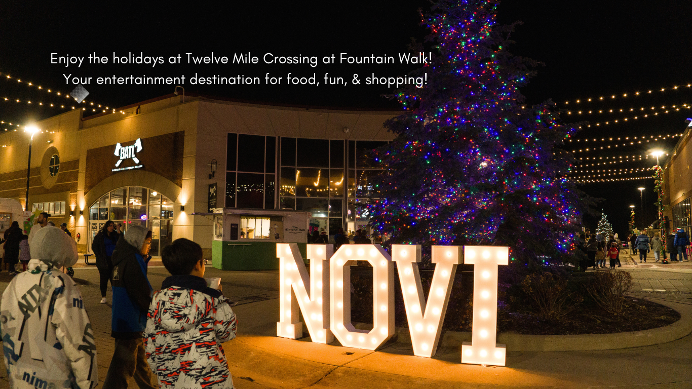 Twelve Mile Crossing at Fountain Walk Novi's Best Spot for Entertainment